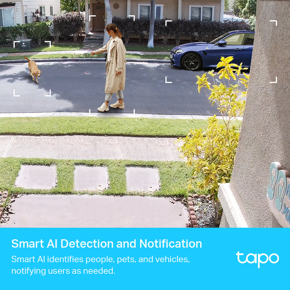Tapo C420S2 Outdoor 2K Battery Wireless Security Camera System