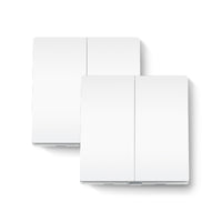 Smart Light Switch, 2-Gang 1-Way, Tapo S220 Twin Pack