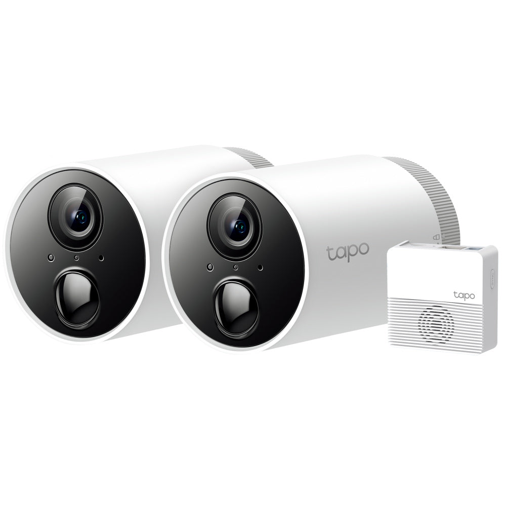 Tapo C400S2 Smart Battery Security 2-Camera System 1080P