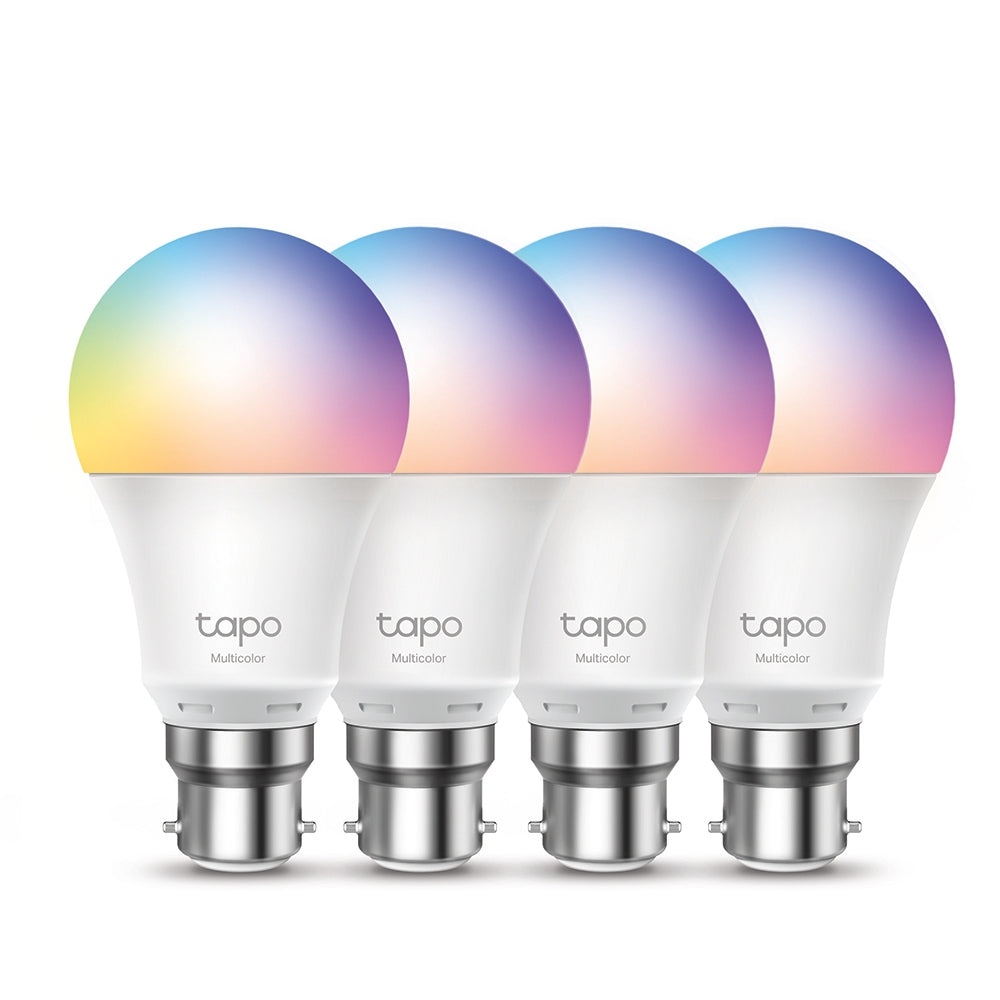 Tapo Smart Bulb B22 Colour-Changeable (Tapo L530B(4-pack))