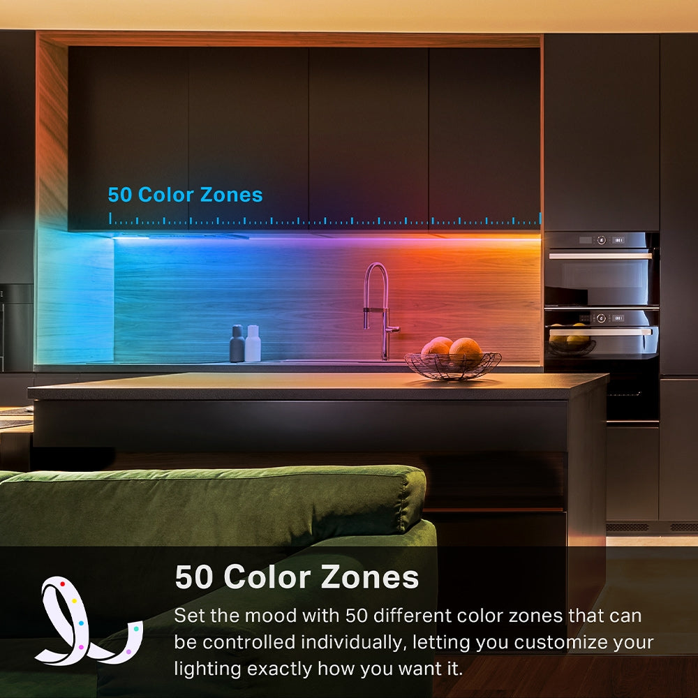 Smart Wi-Fi Multicolour Light Strip 2x5 Meters, Tapo L930-10