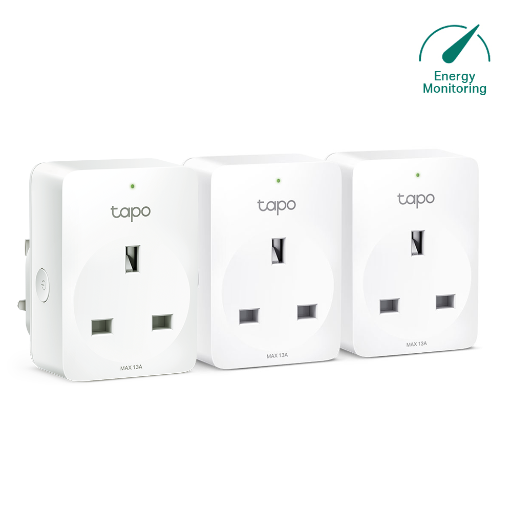 [Hot!]Tapo Smart Plug, Energy Monitoring (Tapo P110 Triple Pack)