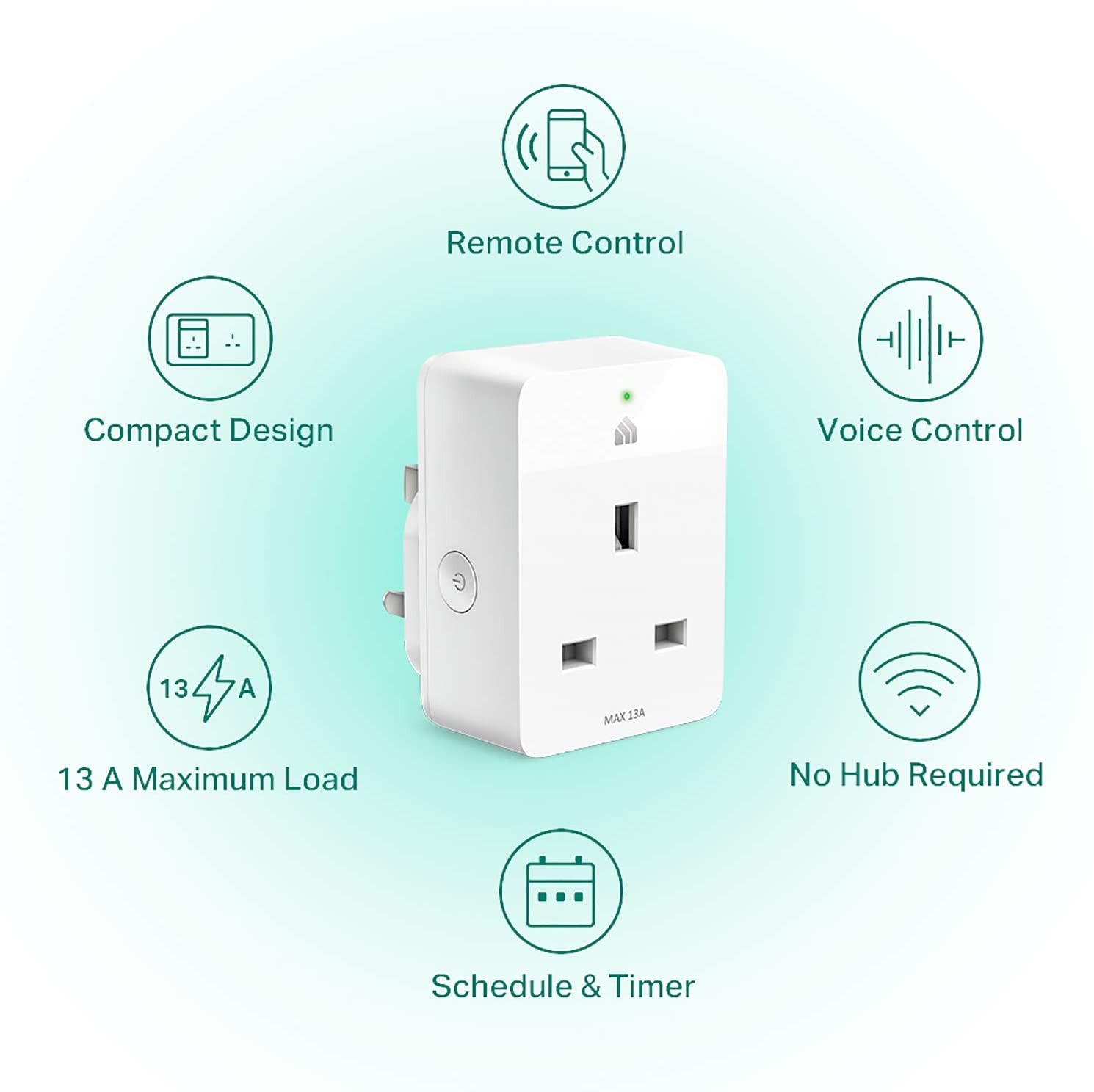 KP105 Kasa Mini Smart Plug, Twin Pack(available in late March)